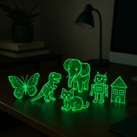 Night-Time 3D Filaments